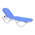 Деси алуминиумска текстилна сина плочка за редење 56x188x30 см