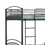 Bunk bed  Mordecai black metal 97.5x200x165cm - Слика 3