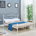 Bed Yorick white metal 150x200cm - Слика 2