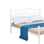 Bed Yorick white metal 150x200cm - Слика 3