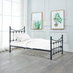 Bed Beowulf black metal 90x190cm - Image 2