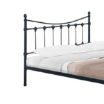 Bed Beowulf black metal 150x200cm - Image 3