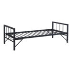 Bed-Sofa Remmie metal in black shade 90x190cm - Image 5
