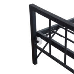 Bed-Sofa Remmie metal in black shade 90x190cm - Image 6