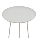 Side table Flaz Inart white D46x50cm - Слика 2