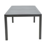 Extension table Lafla aluminium dark grey 160-240x100x75cm - Слика 6