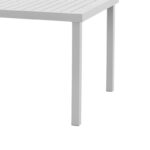 Table Kliton aluminium white 150x80x74cm - Image 6