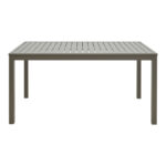 Kliton-Azelie dining table set of 5 in champagne color 150x80x74cm - Image 6