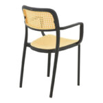 Armchair Westley pp natural-black 58x47x81cm - Image 2