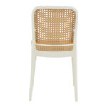 Chair Nereus pp natural-white 45x43x84cm - Слика 5
