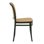 Chair Nereus pp natural-black 45x43x84cm - Слика 3