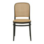Chair Nereus pp natural-black 45x43x84cm - Слика 4