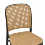 Chair Nereus pp natural-black 45x43x84cm - Слика 5