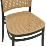Chair Nereus pp natural-black 45x43x84cm - Слика 6