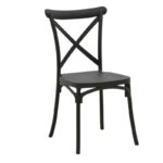 Стол Кроси pp црна 51x48x90 см