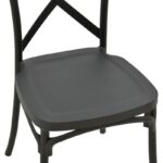 Chair Crossie pp black 51x48x90cm - Слика 5