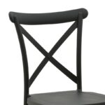 Chair Crossie pp black 51x48x90cm - Слика 6