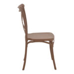 Chair Crossie pp mocha 51x48x90cm - Слика 3