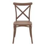 Chair Crossie pp mocha 51x48x90cm - Слика 4