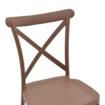 Chair Crossie pp mocha 51x48x90cm - Слика 6