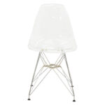 Chair Adelle PP pet clear-inox leg 46x55x81cm - Image 4