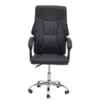 Manager office chair Glorin  black pu 60x68x128cm - Image 4