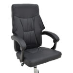 Manager office chair Glorin  black pu 60x68x128cm - Image 6