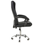 Manager office chair Toronsi  black pu 60x68x128cm - Слика 3