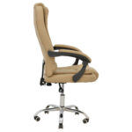 Manager office chair Toronsi  beige pu 60x68x128cm - Слика 3