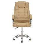 Manager office chair Toronsi  beige pu 60x68x128cm - Слика 4