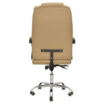 Manager office chair Toronsi  beige pu 60x68x128cm - Слика 5