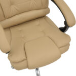 Manager office chair Toronsi  beige pu 60x68x128cm - Слика 6