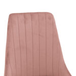 Chair Azori velvet rotten apple-natural color metal leg 49x55x85cm - Слика 6