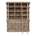 Library Shelvy Inart sonoma solid mango wood 200x40x230cm - Слика 2