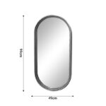 Mirror Olympon Inart gold metallic 49x5x99cm - Слика 2