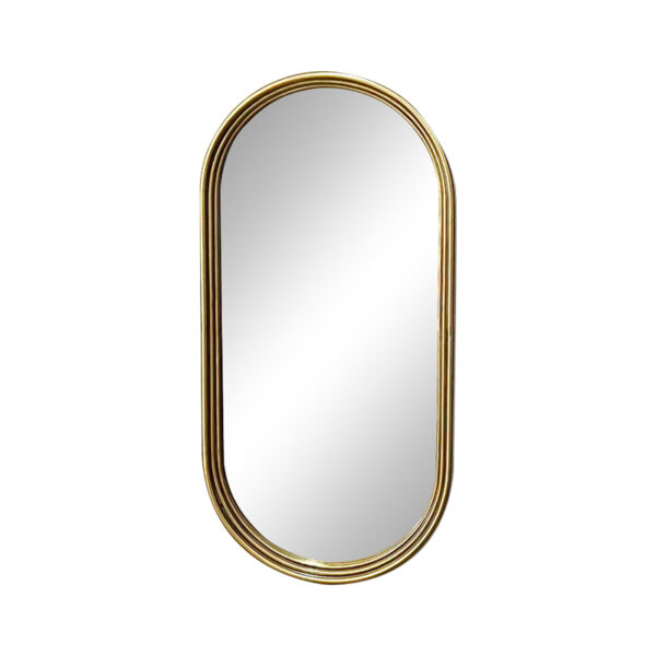Огледало Olympon Inart златно металик 49x5x99 см