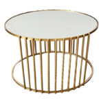 Coffee tables Boron Inart gold set 2pcs metal - Image 3