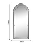 Mirror Klorens Inart gold  metallic 60x3x138cm - Слика 2