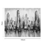 Canvas wall art Towny Inart 100x3x70cm - Слика 2
