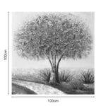 Canvas wall art  Forestree I Inart 100x3x100cm - Слика 2