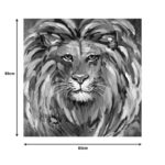 Martin Inart canvas painting 80x3x80cm - Image 2