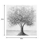 Canvas painting Nator II Inart 80x3x80cm - Слика 2