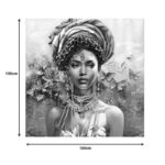 Baba Inart canvas painting 100x3x100cm - Image 2