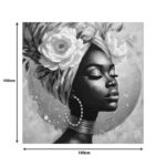 Canvas painting Giara Inart 100x3x100cm - Слика 2