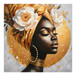 Canvas painting Giara Inart 100x3x100cm