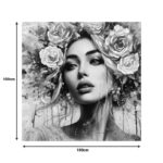 Canvas painting Prima Ι Inart 100x3x100cm - Слика 2