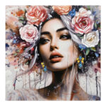 Canvas painting Prima Ι Inart 100x3x100cm