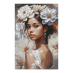 Canvas painting Lilibet Ι Inart 60x2.5x90cm