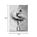 Canvas painting Dancito I Inart 70x2.5x100cm - Image 2