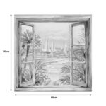 Canvas painting Deive Inart 80x3x80cm - Слика 2